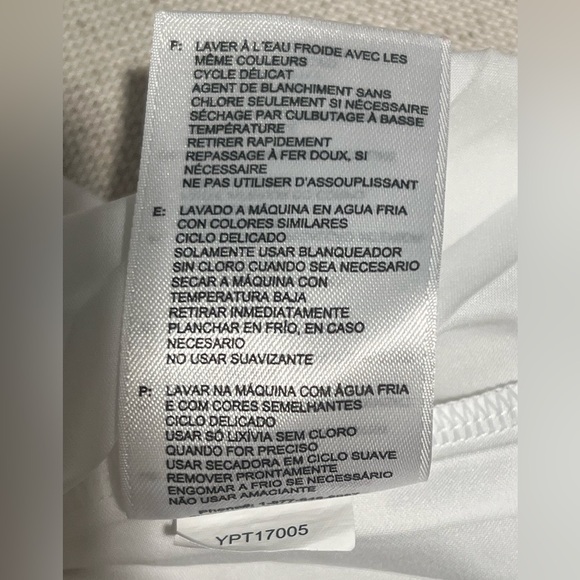 Prince White Pleated Tennis Skirt | Size S (8-9) | Great Condition - Picture 6 of 8